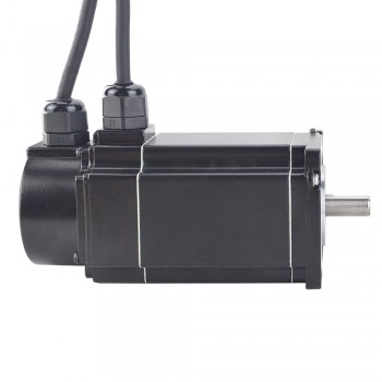 Motor paso a paso de circuito cerrado Nema 24 a prueba de agua serie P IP65 1,8 grados 3Nm 5,0A 2 Fase con codificador 1000CPR