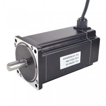 Motor paso a paso Nema 34 a prueba de agua 1,8 grados 6,0A 12Nm serie P de 2 fases IP65