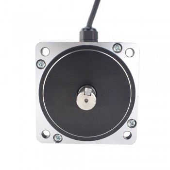 Motor paso a paso Nema 34 a prueba de agua 1,8 grados 6,0A 12Nm serie P de 2 fases IP65