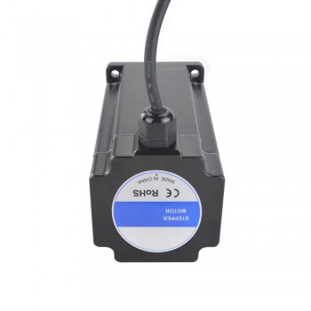 Motor paso a paso Nema 34 a prueba de agua 1,8 grados 6,0A 12Nm serie P de 2 fases IP65