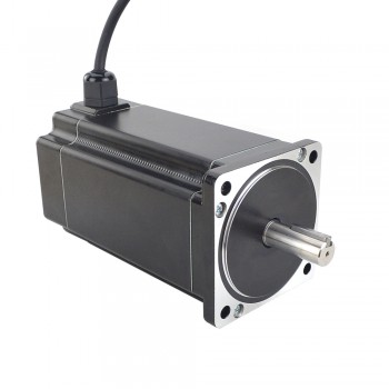 Motor paso a paso Nema 34 a prueba de agua 1,8 grados 6,0A 12Nm serie P de 2 fases IP65