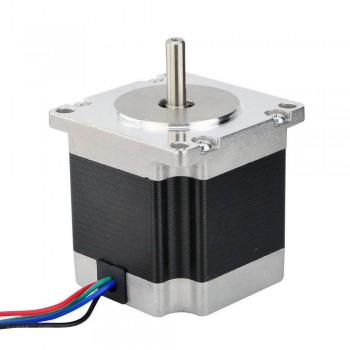 Motor paso a paso Nema 23 bipolar 1.26Nm 2.8A 2.5V 57x56mm 4 hilos Φ6mm Eje