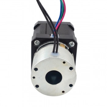 Motor paso a paso Nema 17 bipolar 0,9 grados 0,65 Nm 1,68 A 2,80 V con freno no excitado