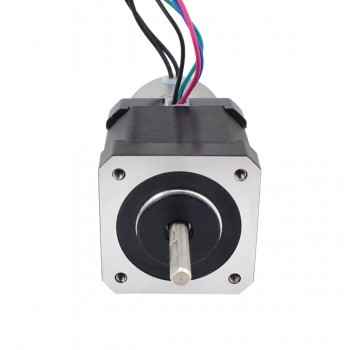 Motor paso a paso Nema 17 bipolar 1,8 grados 0,65 Nm 2 A 2,80 V con freno no excitado