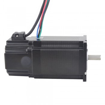 Motor paso a paso Nema 23 serie P 1,8 grados 2 Nm 5,0 A 2 fases con freno electromagnético