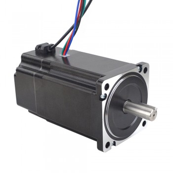 Motor paso a paso Nema 34 serie P 1,8 grados 8,5 Nm  2 fases con freno electromagnético