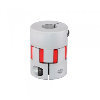 Acoplamiento de eje de mordaza flexible de 10 mm-12 mm acoplador de eje de llave de motor paso a paso CNC de 30x40 mm