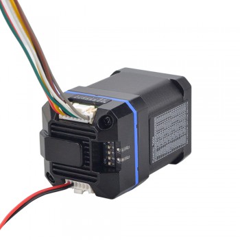 Servomotor paso a paso de circuito cerrado integrado Nema 17 24-36VDC 0.48Nm 1000CPR serie ESS