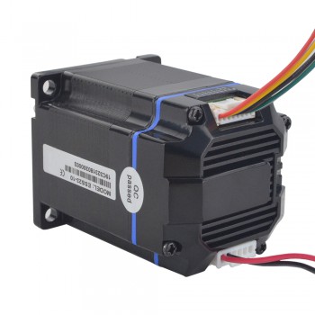 Servomotor paso a paso de circuito cerrado integrado Nema 23 24-50VDC 1.2Nm 1000CPR serie ESS