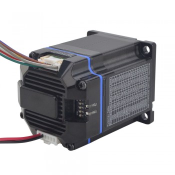 Servomotor paso a paso de circuito cerrado integrado Nema 23 24-50VDC 1.2Nm 1000CPR serie ESS