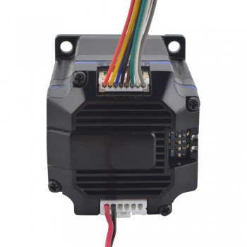 Servomotor paso a paso de circuito cerrado integrado Nema 23 24-50VDC 1.2Nm 1000CPR serie ESS