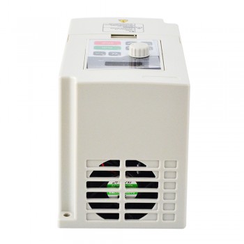 Unidad de frecuencia variable VFD 1.5KW 2HP 7A 220V Inversor VFD para control de velocidad del motor del husillo