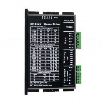 Kit CNC de motor paso a paso de 1 eje 1,26 Nm motor paso a paso Nema 23 de 1,8 grados y controlador paso a paso digital