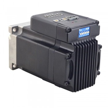 Servomotor fácil integrado NEMA 23 Servomotor de CC sin escobillas 90w 3000rpm 0.3Nm 20-50VDC