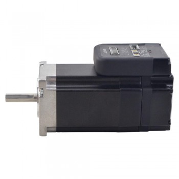 Servomotor de CC sin escobillas fácil integrado NEMA 23 130w 3000rpm 0.45Nm 20-50VDC