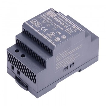 Mean Well HDR-60-24 Fuente de alimentación CNC 60W 24VDC 2.5A 115/230VAC Fuente de alimentación de riel DIN