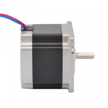 Motor paso a paso Nema 23 bipolar 0,9 grados 1,26 Nm 2,8 A 2,5 V 57x57x56mm 4 cables