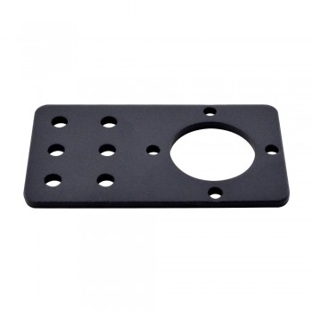 Placa de montaje y soporte para motor paso a paso con engranajes serie Nema 17 HG y caja de cambios TQEG y TQMG