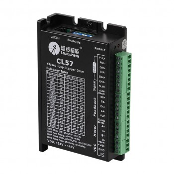 Leadshine CL57 Controlador paso a paso de circuito cerrado 0-8.0A 24-48VDC para motor paso a paso Nema 17, Nema 23, Nema 24