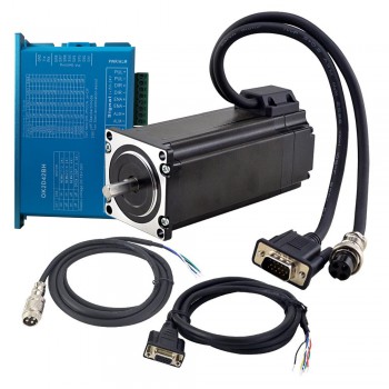 Kit CNC paso a paso de bucle cerrado de 1 eje serie TS 2 fases 3,0 Nm 4.2A motor y controlador de bucle cerrado Nema 23