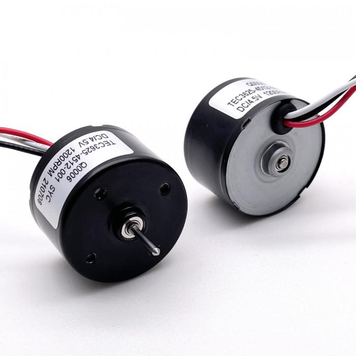 Pack de 2 Motores Eléctrico sin escobillas 12 V / 24 V 550 g·cm 6000 RPM 36×25 mm