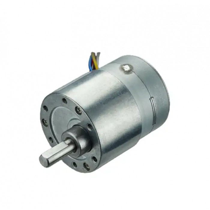 Pack de 2 Motores paso a paso DC 12V con engranaje recto 4 fases 7.5° 200 mA 130 g·cm imán permanente