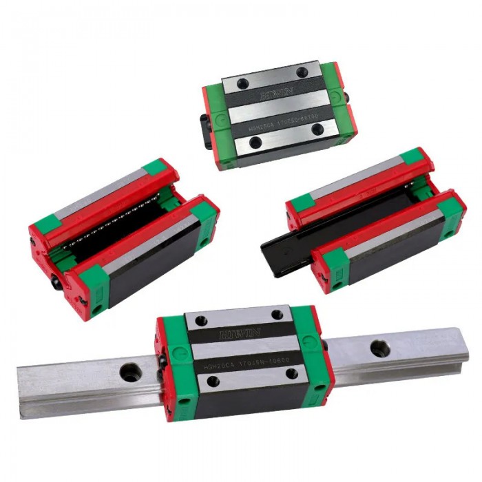 HIWIN Carros para Guias Lineales CNC HGH15CA, HGH20CA, HGH25CA, HGH35CA, Bloques de guía lineal