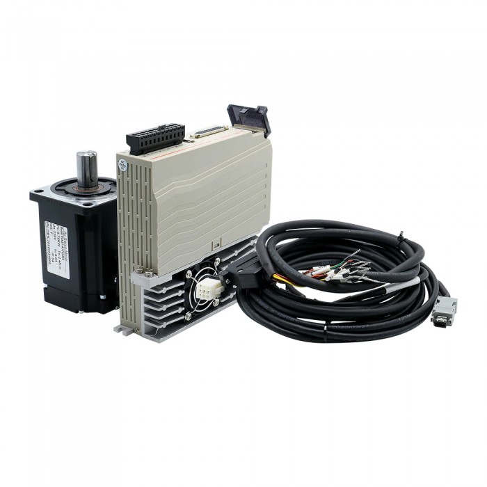 Kit de Motor Servo AC con Controlador 400 W / 600 W / 750 W / 1000 W 110 V / 220 V 1.27 a 3.8 N·m para CNC