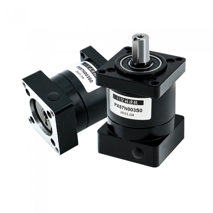 Reductor de Velocidad Planetario PX57 para Motor Paso a Paso Nema 23 Eje de Entrada de 8 mm