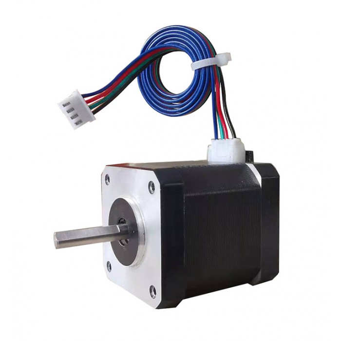 Oukeda Motor Paso a Paso NEMA 17 1.8° 59 N·cm 2 A con Eje D-Cut para Impresora 3D