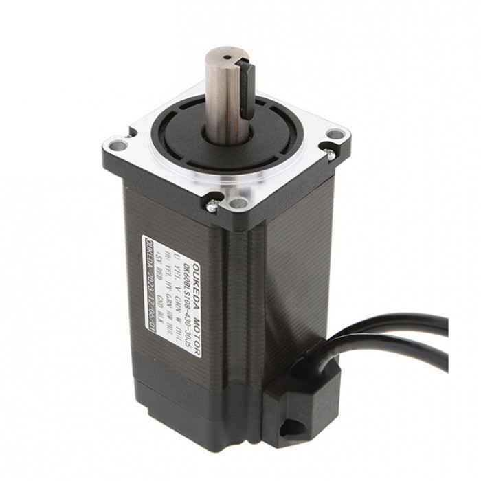 Oukeda Motor BLDC Eléctrico Trifásico 300–400 W 24 V/48 V 3000 RPM 95.55–127 N·cm