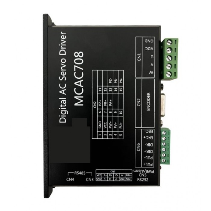 MCAC708 Controlador Digital de Servomotor AC 10 A 24–50 V para Motor AC
