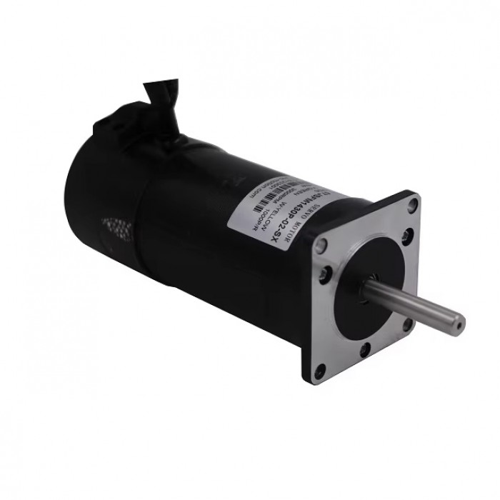 Motor Servo DC Sin Escobillas 160 W 36 V 0.45 N·m 3400 RPM Φ57 mm 3 Fases con Encoder de 1000 Líneas
