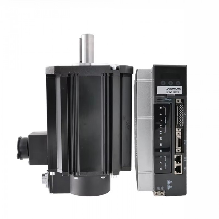 Kit de Motor Servo AC 2.3 kW + Controlador 14.64 N·m 1500 RPM 12.3 A con Encoder Absoluto de 17 Bits