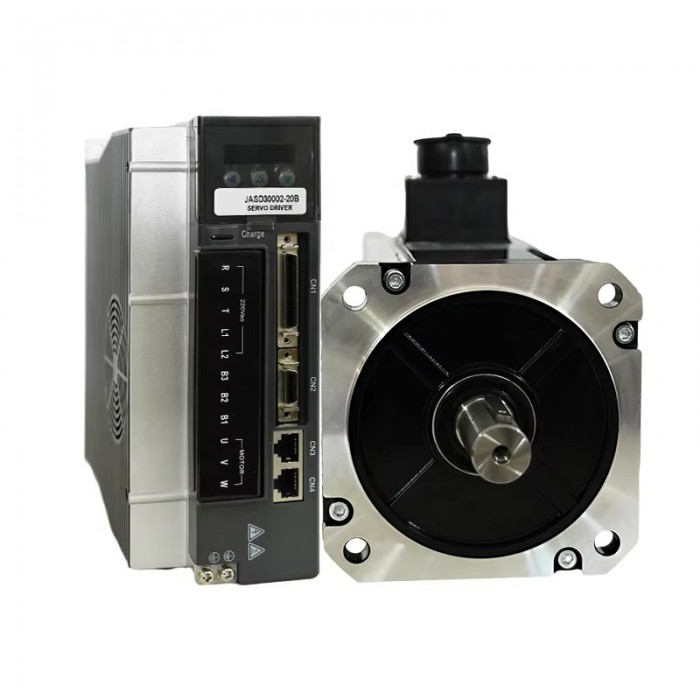 Kit de Servomotor AC 3000 W con Freno 14.32 N·m 2000 RPM 13.6 A con Encoder de 17 Bits 130×130 mm