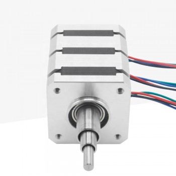 Nema 17 Motor paso a paso de 3 ejes 1.8 grados 0.4A 12VDC 200mN.m 4 cables