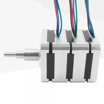Nema 17 Motor paso a paso de 3 ejes 1.8 grados 0.4A 12VDC 200mN.m 4 cables