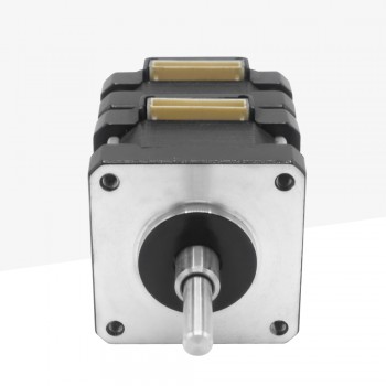 Motor paso a paso Nema 16 Multicapa 1.8º 0.4A 10.4V 200mN.m Doble Eje 2 Fases