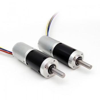 Pack de 2 Motorreductores BLDC 12V/24V Φ24mm 5.0kg·cm 2.3W con reductor planetario (GMP24-TEC2430)