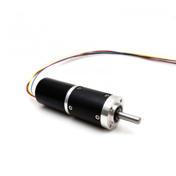 Pack de 2 Motorreductores DC sin escobillas 12V/24V Φ28mm 20kg·cm 6.6–11.5W con caja planetaria (GMP28-TEC2838)