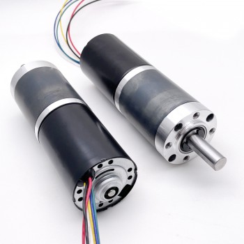 Pack de 2 Motorreductores DC sin escobillas 12V/24V Φ42mm 60kg·cm 21W con caja planetaria (GMP42-TEC4260)