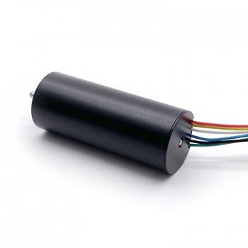 Pack de 2 Motores DC sin Escobillas Motor Eléctrico sin Escobillas 12 V / 24 V 50 g·cm 16×40 mm