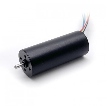 Pack de 2 Motores DC sin Escobillas Motor Eléctrico sin Escobillas 12 V / 24 V 50 g·cm 16×40 mm