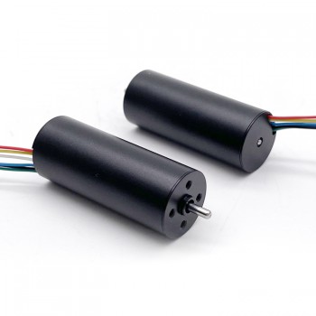 Pack de 2 Motores DC sin Escobillas Motor Eléctrico sin Escobillas 12 V / 24 V 50 g·cm 16×40 mm