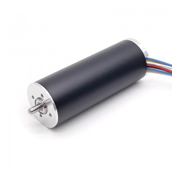 Pack de 2 Motores Eléctrico Sin Núcleo DC Sin Escobillas 12V/24V Engranaje Planetario 800g·cm 22×60mm
