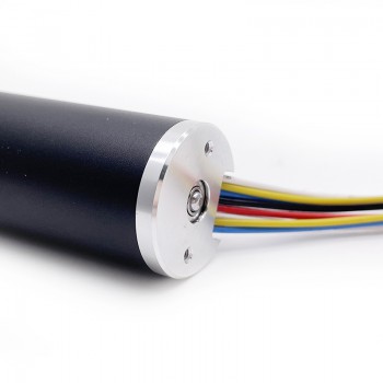 Pack de 2 Motores Eléctrico Sin Núcleo DC Sin Escobillas 12V/24V Engranaje Planetario 800g·cm 22×60mm