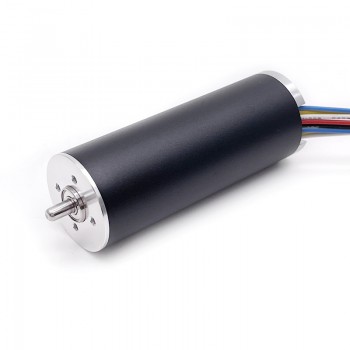 Pack de 2 Motores Eléctrico Sin Núcleo DC Sin Escobillas 12V/24V Engranaje Planetario 800g·cm 22×60mm