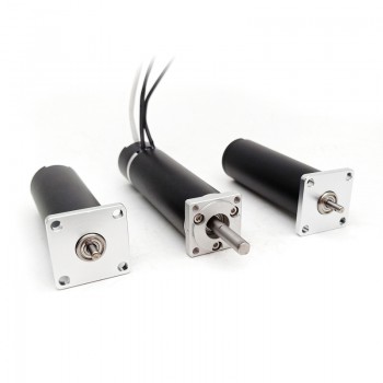 Pack de 2 Motores Eléctrico PMDC Sin Escobillas Sin Núcleo 12V/24V 800g·cm 22×66mm