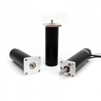 Pack de 2 Motores Eléctrico PMDC Sin Escobillas Sin Núcleo 12V/24V 800g·cm 22×66mm
