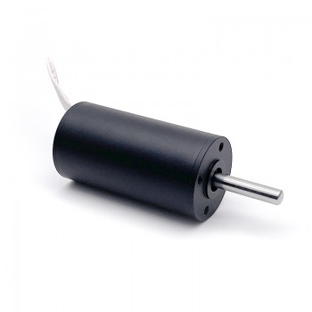 Pack de 2 Motores Eléctrico Sin Núcleo DC 24V con Caja de Engranajes Planetarios 22mm Ø